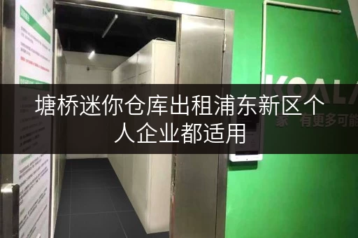 塘桥迷你仓库出租浦东新区个人企业都适用