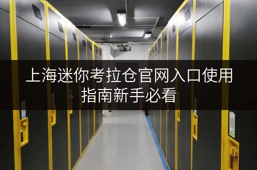 上海迷你考拉仓官网入口使用指南新手必看