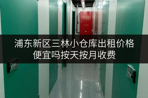 浦东新区三林小仓库出租价格便宜吗按天按月收费