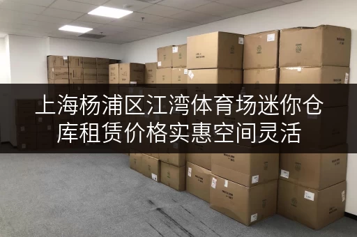 上海杨浦区江湾体育场迷你仓库租赁价格实惠空间灵活