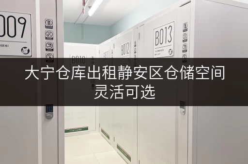 大宁仓库出租静安区仓储空间灵活可选