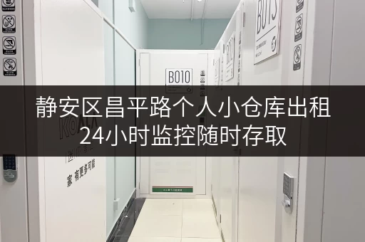 静安区昌平路个人小仓库出租24小时监控随时存取