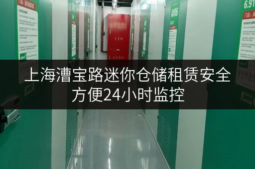 上海漕宝路迷你仓储租赁安全方便24小时监控