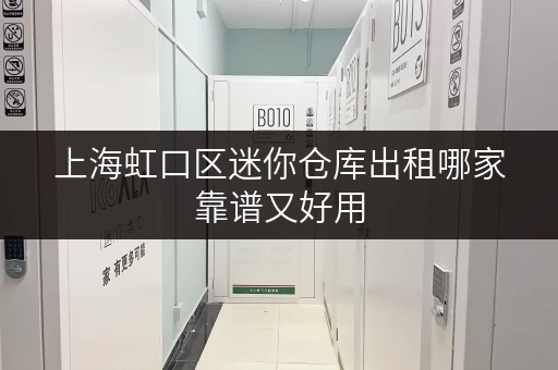 上海虹口区迷你仓库出租哪家靠谱又好用