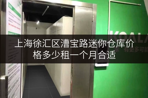 上海徐汇区漕宝路迷你仓库价格多少租一个月合适