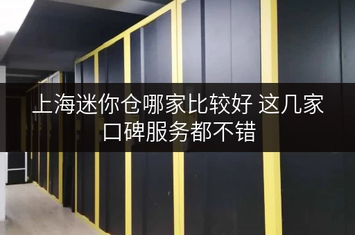 上海迷你仓哪家比较好 这几家口碑服务都不错 上海迷你仓哪家比较好 这几家口碑服务都不错