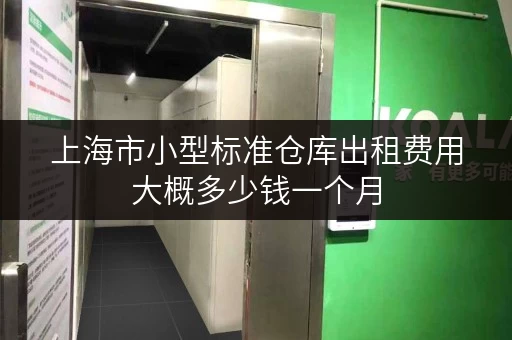 上海市小型标准仓库出租费用大概多少钱一个月