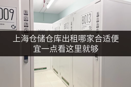 上海仓储仓库出租哪家合适便宜一点看这里就够 上海仓储仓库出租哪家合适便宜一点看这里就够