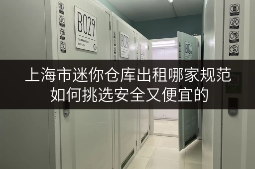 上海市迷你仓库出租哪家规范 如何挑选安全又便宜的