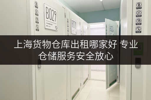 上海货物仓库出租哪家好 专业仓储服务安全放心