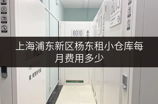 上海浦东新区杨东租小仓库每月费用多少