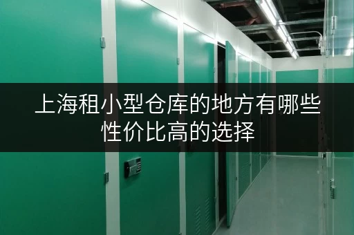 上海租小型仓库的地方有哪些性价比高的选择