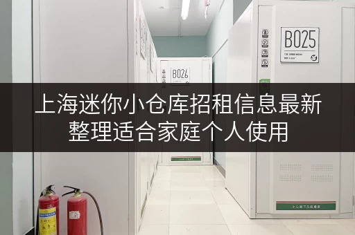 上海迷你小仓库招租信息最新整理适合家庭个人使用