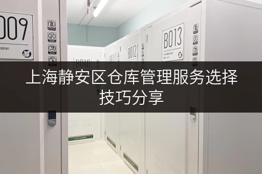 上海静安区仓库管理服务选择技巧分享 上海静安区仓库管理服务选择技巧分享
