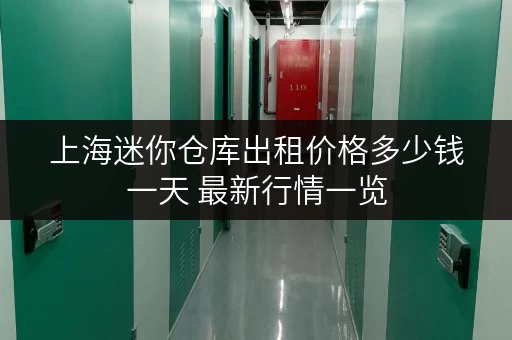 上海迷你仓库出租价格多少钱一天 最新行情一览 上海迷你仓库出租价格多少钱一天 最新行情一览