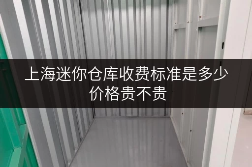 上海迷你仓库收费标准是多少 价格贵不贵 上海迷你仓库收费标准是多少 价格贵不贵