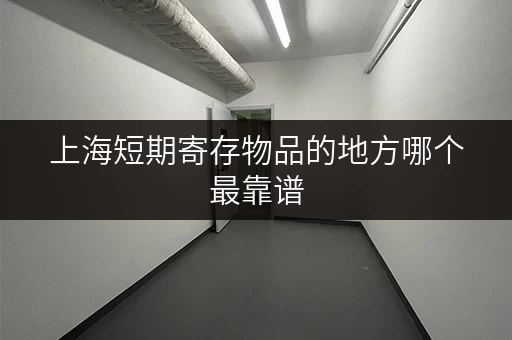 上海短期寄存物品的地方哪个最靠谱