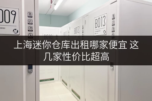 上海迷你仓库出租哪家便宜 这几家性价比超高 上海迷你仓库出租哪家便宜 这几家性价比超高