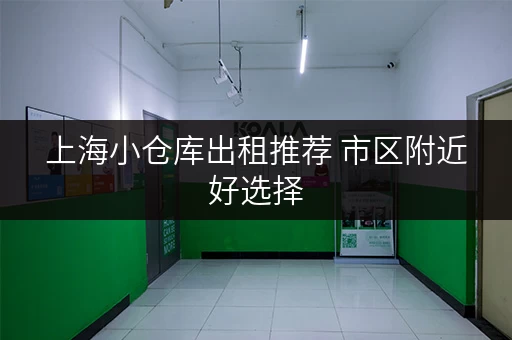 上海小仓库出租推荐 市区附近好选择