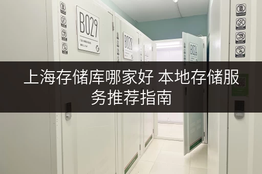 上海存储库哪家好 本地存储服务推荐指南 上海存储库哪家好 本地存储服务推荐指南