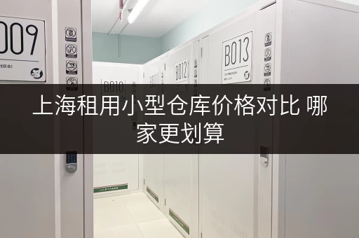 上海租用小型仓库价格对比 哪家更划算