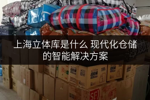 上海立体库是什么 现代化仓储的智能解决方案