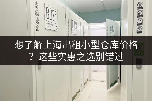 想了解上海出租小型仓库价格?这些实惠之选别错过 想了解上海出租小型仓库价格?这些实惠之选别错过