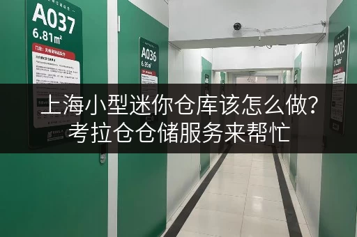 上海小型迷你仓库该怎么做?考拉仓仓储服务来帮忙 上海小型迷你仓库该怎么做?考拉仓仓储服务来帮忙
