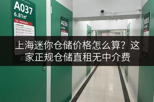 上海迷你仓储价格怎么算?这家正规仓储直租无中介费 上海迷你仓储价格怎么算?这家正规仓储直租无中介费