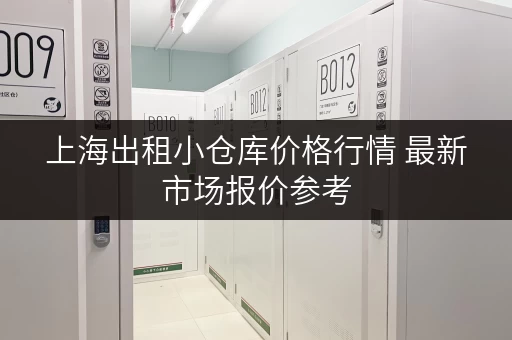 上海出租小仓库价格行情 最新市场报价参考