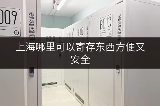 上海哪里可以寄存东西方便又安全