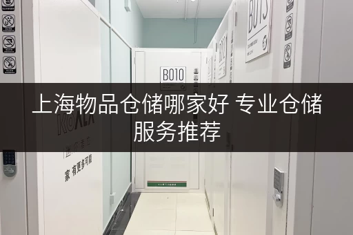 上海物品仓储哪家好 专业仓储服务推荐