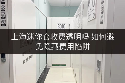上海迷你仓收费透明吗 如何避免隐藏费用陷阱