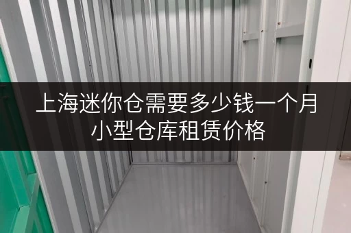 上海迷你仓需要多少钱一个月 小型仓库租赁价格