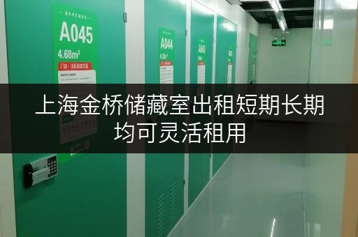 上海金桥储藏室出租短期长期均可灵活租用