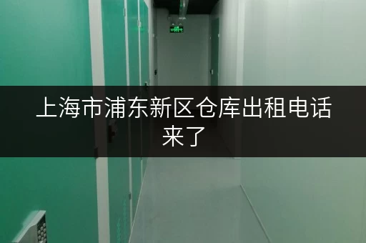 上海市浦东新区仓库出租电话来了，满足你的仓储需求！