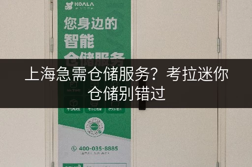 上海急需仓储服务？考拉迷你仓储别错过