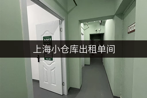 上海小仓库出租单间，配套齐全，装修家具寄存好地方