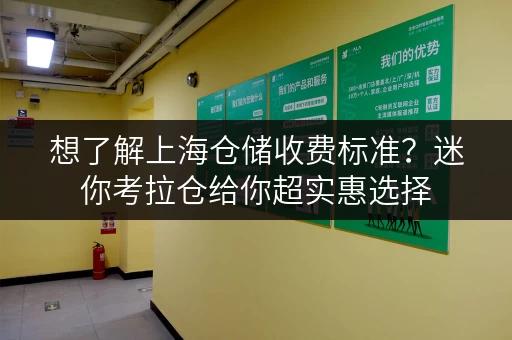 想了解上海仓储收费标准？迷你考拉仓给你超实惠选择
