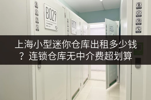 上海小型迷你仓库出租多少钱？连锁仓库无中介费超划算