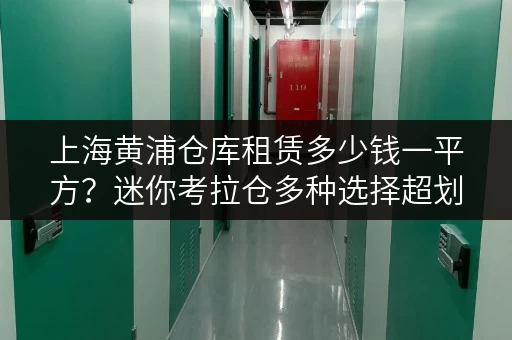 上海黄浦仓库租赁多少钱一平方？迷你考拉仓多种选择超划算
