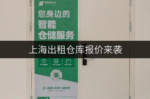 上海出租仓库报价来袭，24小时监控安全又放心