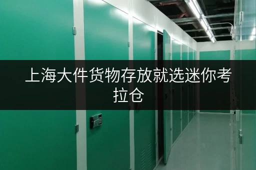 上海大件货物存放就选迷你考拉仓，多区连锁超方便