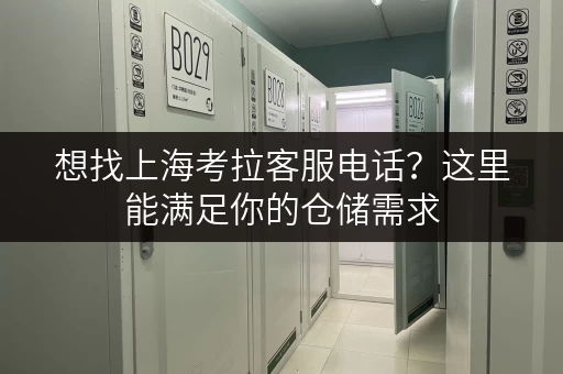 想找上海考拉客服电话？这里能满足你的仓储需求