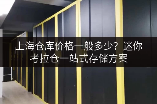 上海仓库价格一般多少？迷你考拉仓一站式存储方案