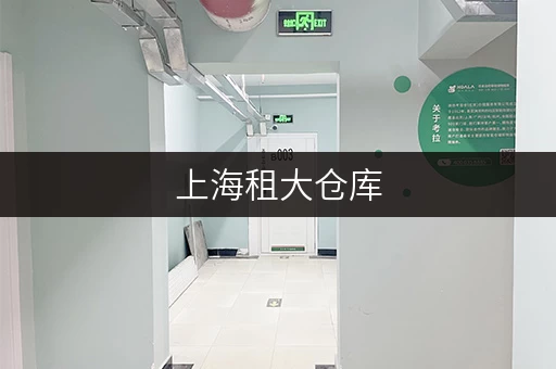 上海租大仓库，专人管理，24 小时监控，存储超安心
