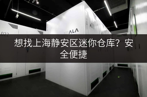 想找上海静安区迷你仓库？安全便捷，24小时监控随存随取