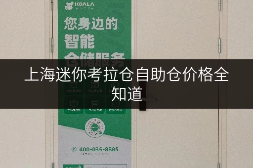 上海迷你考拉仓自助仓价格全知道,一览表给你清晰指引 上海迷你考拉仓自助仓价格全知道,一览表给你清晰指引