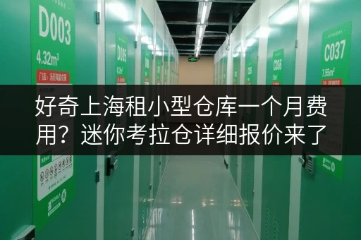 好奇上海租小型仓库一个月费用?迷你考拉仓详细报价来了 好奇上海租小型仓库一个月费用?迷你考拉仓详细报价来了