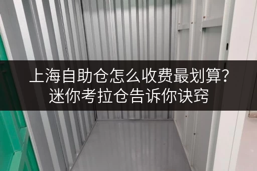 上海自助仓怎么收费最划算?迷你考拉仓告诉你诀窍 上海自助仓怎么收费最划算?迷你考拉仓告诉你诀窍